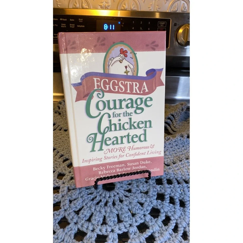 Courage for the Chicken Hearted & Eggstra Courage HB Guidepost Short Stories SET